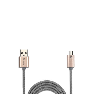 羽博T版安卓数据线 高速传输 usb手机尼龙发光